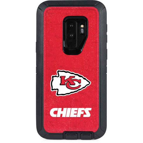 NFL Kansas City Chiefs Distressed Otterbox Defender Galaxy Skin